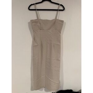 Chesley Midi Dress Sleeveless Sheath Cocktail Party Dress Made in USA L‎